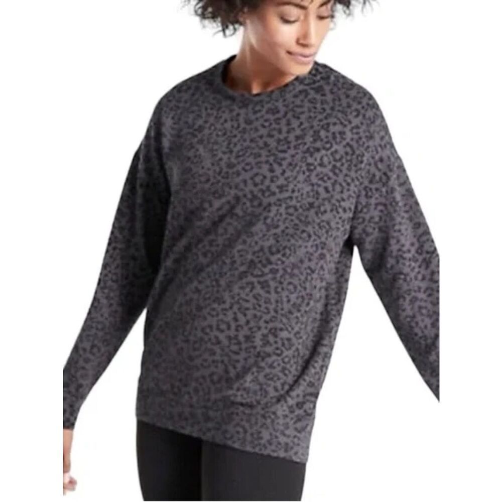 Athleta Pure Luxe crewneck sweatshirt